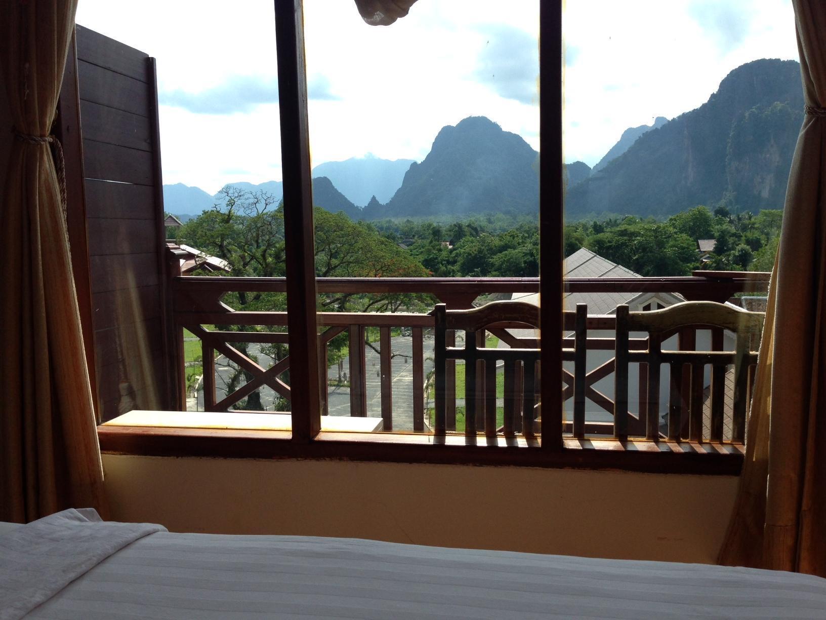 Thavisouk Riverside Hotel Vang Vieng Exteriér fotografie